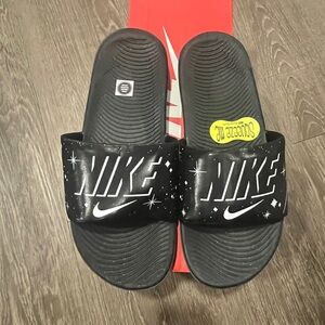 Nike Black Kawa Slide Sandals